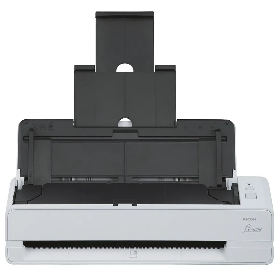 RICOH Fi 800R PA03795-B005 Duplex Document Scanner, Gray/Black