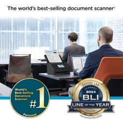 RICOH ScanSnap IX1600 PA03770-B635 Wireless Duplex Document Scanner, Black