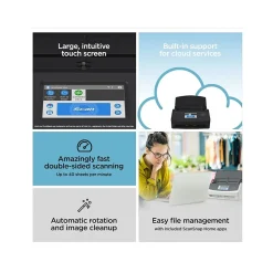 Ricoh Scansnap IX1600 Receipt Edition, Black (PA03770-B675)