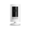 Ring Stick Up Indoor/Outdoor Wireless Security Camera with Rechargable Battery, White (8SSPE8-WEN0)