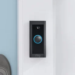 Ring WiFi Smart Video Doorbell & Chime, Black (B09NLDYGHQ)