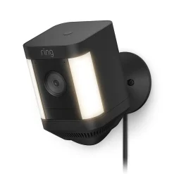 Ring Spotlight Cam Plus Outdoor Wireless Security Camera, Black (B09J6BCPHG)