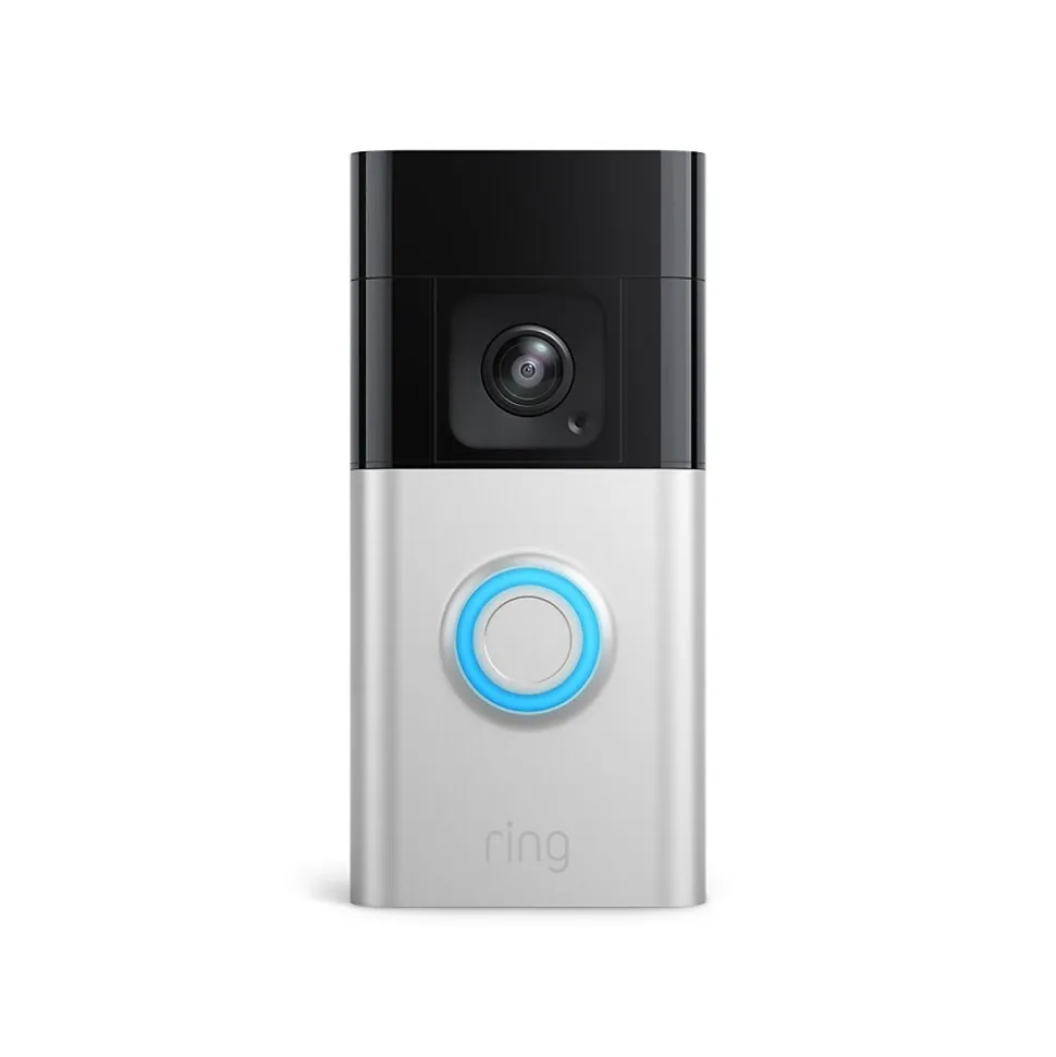 Ring WiFi Wireless Battery Doorbell Pro, Satin Nickel (B0B2BY4ZG7)