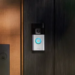 Ring WiFi Wireless Battery Doorbell Pro, Satin Nickel (B0B2BY4ZG7)