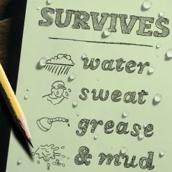 Rite In The Rain All-Weather 1-Subject Pocket Notebook, 4.88