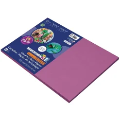 Riverside 3D 12" x 18" Construction Paper, Magenta, 50 Sheets (P103628)