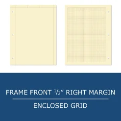 Roaring Spring Engineer Calculation 1-Subject Computation Notebooks, 8.5