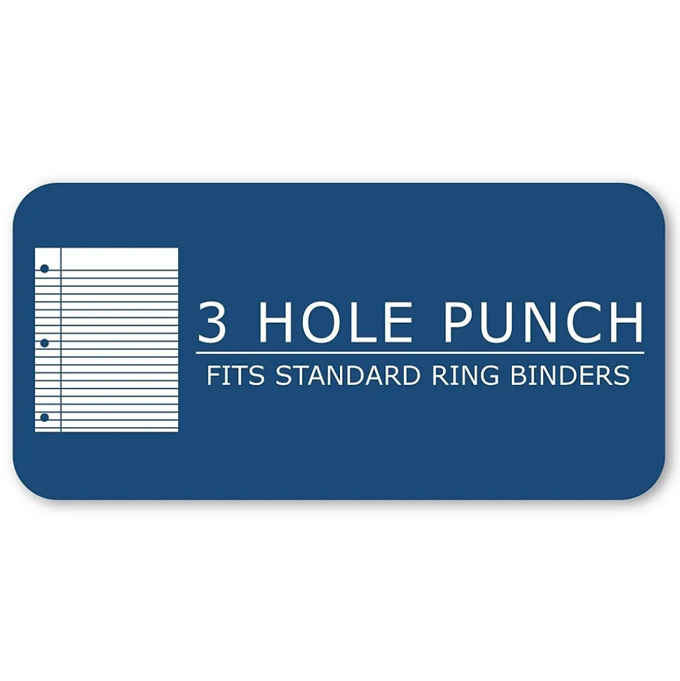 Roaring Spring Paper Products BioBased 1-Subject Notebooks, 8.5" x 11", College Ruled, 70 Sheets, Each (13361)