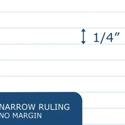 Roaring Spring Paper Products Little Green Book, Gray Cover, Narrow Ruled, 3 x 5, White Paper, 60 Sheets