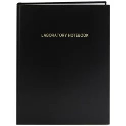 Roaring Spring Paper Products Professional Notebooks, 8.75" x 11.25", Graph Ruled, 72 Sheets, Black (77160)