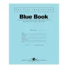 Roaring Spring Paper Products Exam 1-Subject Exam Notebook, 7" x 8.5", Wide Ruled, 12 Sheets, Blue (77513)
