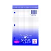 Roaring Spring Paper Products Graph Paper, 5.5" x 8.5", 3-Hole Punched, 100 Sheets/Pack (20815)