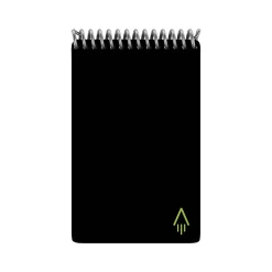 Rocketbook Mini Smart Notepad, 3.5" x 5.5", Dot Grid Ruled, Black, 24 Sheets/Pad (EVR2-M-RC-A-FR)