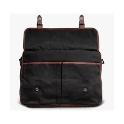 Rogue Canvas/Leather Business Messenger Bag, Black (WALMESSBAG-BLK)