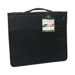 Royal & Langnickel Nylon Portfolio Case with Zipper Closure, Black (RYRBIND1417US)