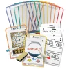 Roylco Wipe Clean Worksheet Cover Dry-Erase Whiteboard, Plastic Frame, 9" x 12" (R-59040)