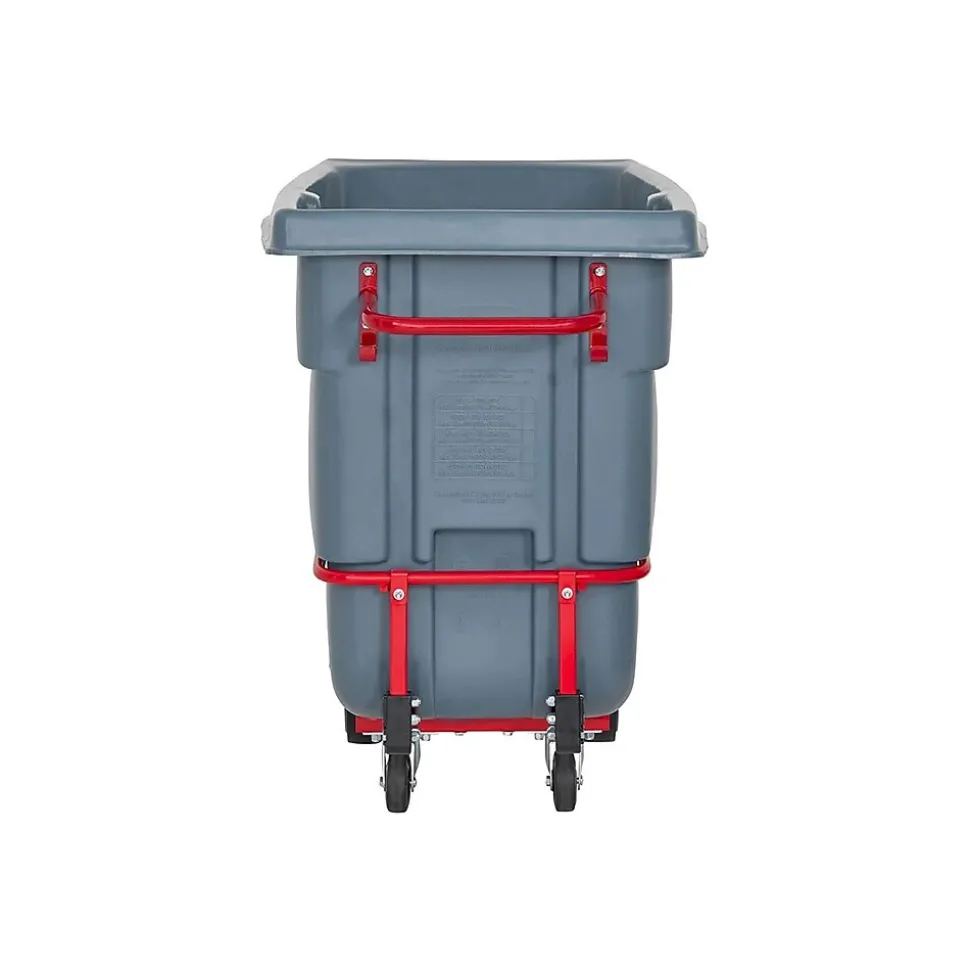 Rubbermaid Brute Heavy-Duty Tilt Truck, 0.5 Cu. Yd., Gray (2192465)