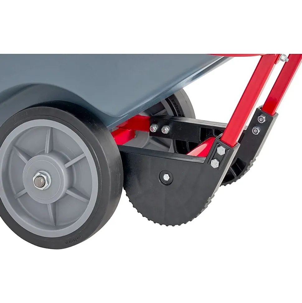 Rubbermaid Brute Heavy-Duty Tilt Truck, 0.5 Cu. Yd., Gray (2192465)