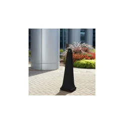 Rubbermaid GroundsKeeper Outdoor Ash Urn, Black Resin (FG257088BLA)