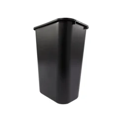 Rubbermaid Indoor Trash Can, Black Resin, 10.25 Gal. (FG295700BLA)