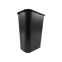 Rubbermaid Indoor Trash Can, Black Resin, 10.25 Gal. (FG295700BLA)