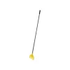 Rubbermaid Invader 60" Fiberglass Wet Mop Handle, Gray/Yellow (FGH14600GY00)