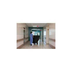 Rubbermaid Tilt Trucks, 102 Gallons, 850 lbs Capacity, Black (RCP1314BLA)