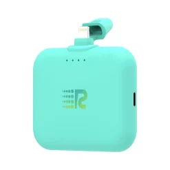 Rush Charge Air Micro USB Power Bank for Android Smartphones, 2500mAh, Teal (RC25-M-G2-TEAL)