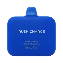 Rush Charge Air USB-C Power Bank, 2500mAh, Blue (RC25-C-G2-BLUE)