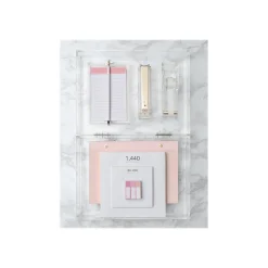 Russell+Hazel Fashion Stapler, 20-Sheet Capacity, Gold/Clear, Each (81704R)