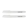 Russell+Hazel Wet Erase Marker, Fine Tip, White, 2/Pack (38336)