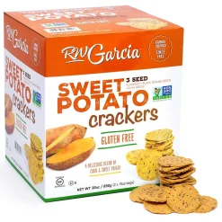 RW Garcia Gluten Free Sweet Potato Crackers, 30 oz (220-02002)