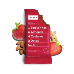 RX Bar Gluten-Free Strawberry Protein Bar, 1.83 oz., 12 Bars/Box (1-93908-00580)