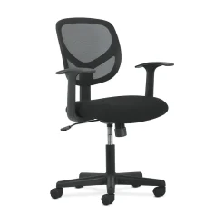 Sadie Mid-Back Task Chair, Fixed Arms (BSXVST102)