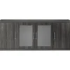 Safco 29 1/2"H Aberdeen Low Wall Cabinet , Gray Steel (ALCLGS)