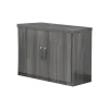Safco 29 1/2"H Aberdeen Storage Cabinet, Gray Steel (ASCLGS)