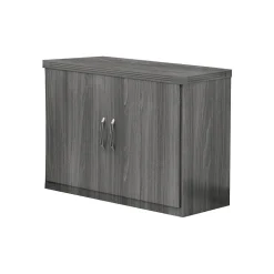 Safco 29 1/2"H Aberdeen Storage Cabinet, Gray Steel (ASCLGS)