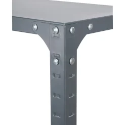 Safco® 75" High Commercial Shelving Kit, 5 Shelves and Post Kit, 36Wx18"D