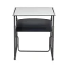 Safco AlphaBetter 26" - 42" Plastic/Steel Adjustable Desk, White/Black (1203DE)