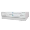 Safco Closed Base for Flat File Cabinet 4994, Not Assembled, White (4995WHR)