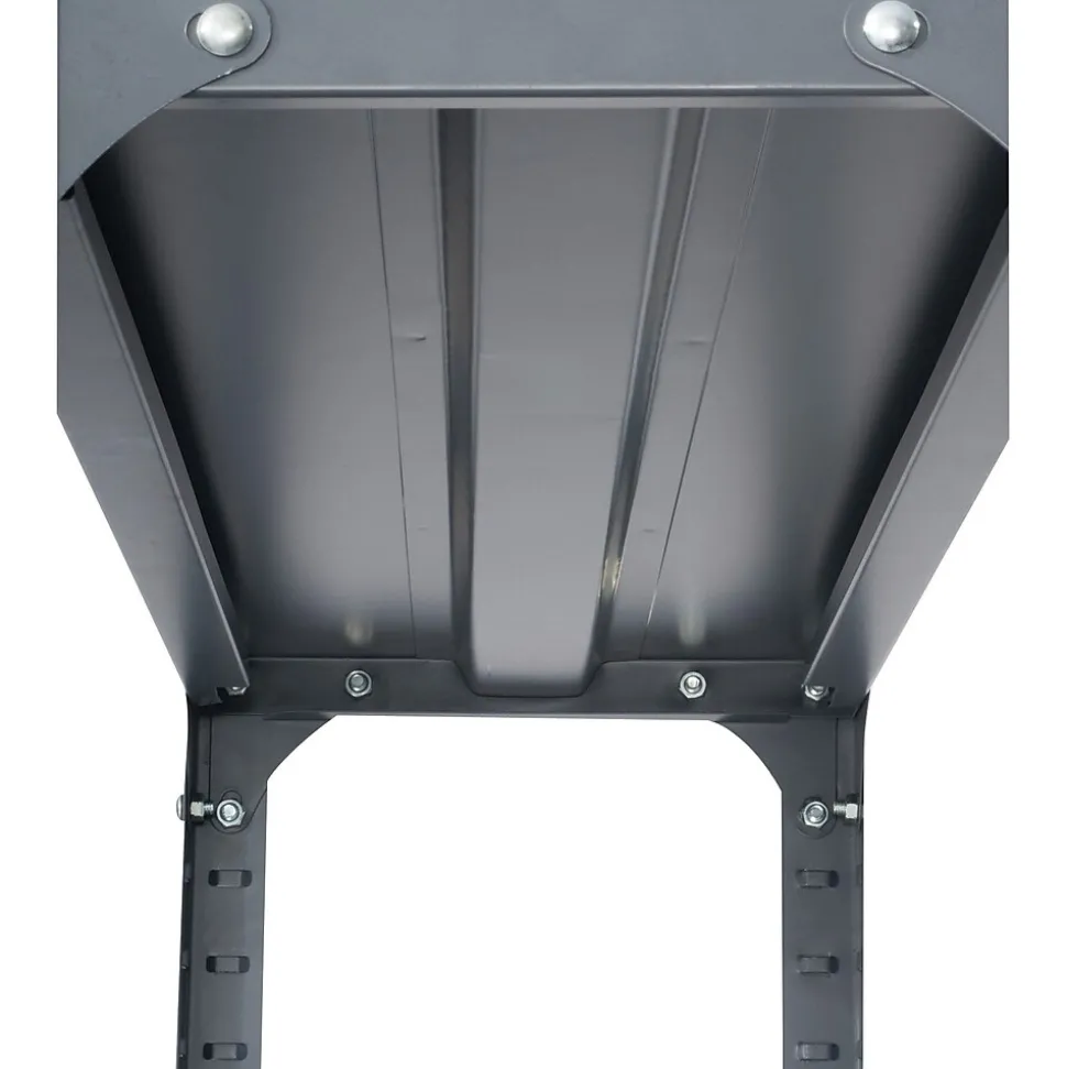 Safco Commercial 5-Shelf Metal Unit, 36", Gray (6265)