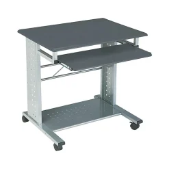 Safco Eastwinds Empire, 30" Mobile Desk, Anthracite (945ANT)