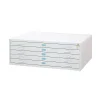 Safco® Graphic Arts 5-Drawer Steel Flat File For 30" x 42" Documents, White