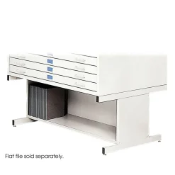 Safco® High Base For 4998 Flat File, White