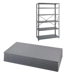 Safco Industrial Metal Stand Alone, 48", Dark Gray (6255)