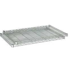 Safco Industrial 2-Shelf Metal Extra Shelf Pack, 36", Metallic Gray (5287GR)