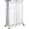 Safco Mobile Vertical File Stand, Mobile/Pedestal, Tropic Sand (5059)