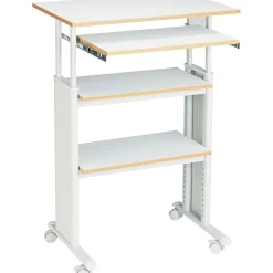 Safco Muv Stand-up 30" Workstation Desk, Gray (1929GR)