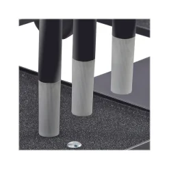 Safco Next High-Impact Polypropylene Office Chair, Black, 4/Carton (4287BL)