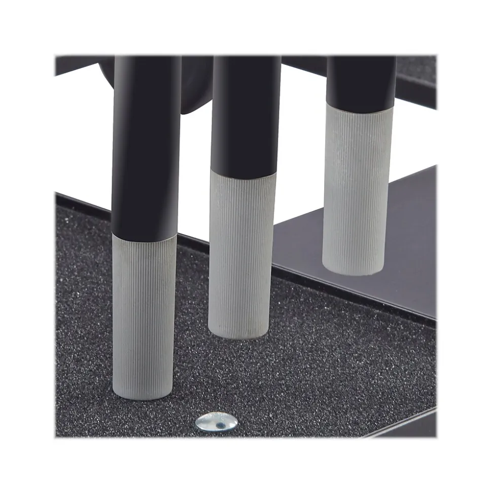 Safco Next High-Impact Polypropylene Office Chair, Black, 4/Carton (4287BL)